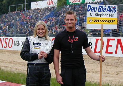 Camilla Stephansen vender nu tilbage til DTC serien.